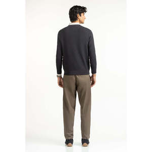 Suéter con Capucha de Cachemira de Invierno, Estilo Casual, Calidad Premium, Cierre de Cremallera, Patrón Estampado a Rayas, Corte Regular -MN-SWT-WS25-201 - Product Image 6