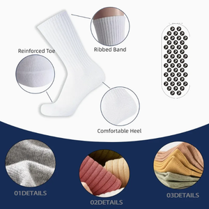 Calcetines de Baloncesto de Invierno Personalizados de Alta Calidad, Transpirables, Ligeros, Absorbentes de Sudor, Estilo Tubo, Tejido de Algodón, Servicio OEM - Product Image 4