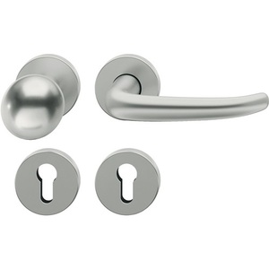 Juego de Rosetas de Aluminio en Forma de U PZ DIN Izquierda/Derecha con D/K FSB 12 1023 para Tiradores y Perillas de Muebles para Armarios - Product Image 1
