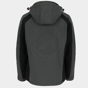 Chaqueta Softshell impermeable ligera para hombre con forro polar y capucha para senderismo que refleja chaquetas al aire libre - Product Image 5