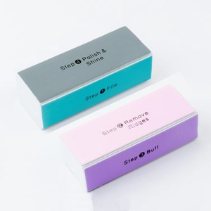 4 trong 1 <span class=keywords><strong>Nail</strong></span> <span class=keywords><strong>Buffer</strong></span> Block đa chức năng 4 mặt đánh bóng miếng bọt biển cho salon làm móng tay chuyên nghiệp công cụ bán buôn - Product Image 6