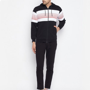 Dernière arrivée hommes Sport survêtements coupe régulière bas prix à capuche Jogging vêtements de Sport formation solide motif hiver coupe régulière - Product Image 1
