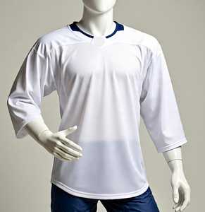 Logo personnalisé équipe professionnelle maillot de hockey sur glace attirail sergé broderie adulte polyester uniforme de hockey sur glace 2025 - Product Image 2