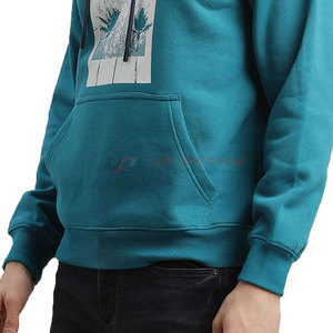 เสื้อฮู้ดดี้ผู้ชายสีพื้นลายกราฟิก รุ่นใหม่ล่าสุด ผ้าฝ้าย 100% รับสั่งทำตามแบบ คุณภาพสูง ราคาส่ง คุ้มค่า - Product Image 5