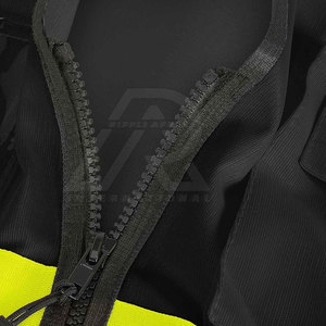 Chaqueta de poliéster ligera de alta calidad para hombre, chaleco de seguridad con logotipo personalizado para uso en verano, ropa exterior transpirable de estilo informal - Product Image 3