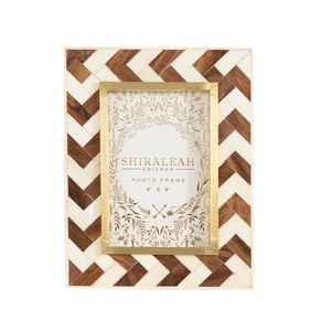 Marco de fotos de cuerno hecho a mano de alta calidad, decoración de mesa de pared ecológica, precio al por mayor, calidad de exportación - Product Image 2