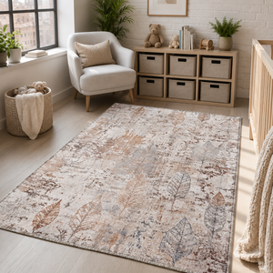 <b>Rug</b> Weavers RW7013 Datum Taupe Modern Washable <b>Rug</b> Dropshipping Wholesale Washable Chenille 10 Sizes - Product Image 6