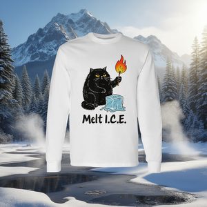 T-shirt promozionale a maniche lunghe Melt Ice - Product Image 3