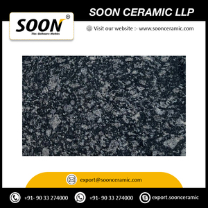 Most Selling Soon Ceramic Majestic <b>Black</b> Flamed Granite Slab-Modern Design for Kitchen & Dining <b>Table</b> Countertops Gujarat Origin - Product Image 2