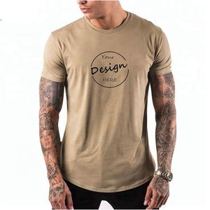 NUEVA Camiseta Deportiva para Hombre, 100% Algodón, Corte Ajustado, Dobladillo Festoneado, Personalizada con Patrón 3D y Logotipo Personalizado - Product Image 1