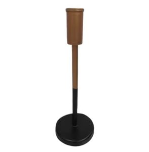 Long support de bougie décoratif en fer plaqué cuivre de conception américaine Décoration unique de la maison pour Noël Nouveau design de Noël - Product Image 1