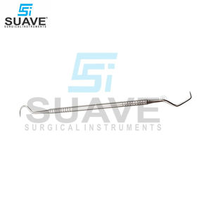 Nuevo instrumento dental de limpieza de dientes de doble extremo de acero inoxidable, juego de sondas dentales de buena calidad de SUAVE SURGICAL INSTRUMENTS - Product Image 6