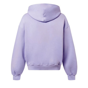 Sweat à capuche surdimensionné à épaules tombantes, personnalisé avec broderie, MOVETEXTILE Basics, fabriqué sur mesure, pour la saison hivernale, pour homme, 100% coton - Product Image 3