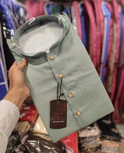 Kurta en coton doux pur coton Bt pour hommes avec un confort léger et un tissu d'été respirant fournisseur indien - Product Image 1