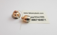 Perlengkapan Berburu Elang, Lonceng, Peralatan, Perlengkapan Berkualitas Premium 2 #   Copper/Nickle Silver Mirror Finish Ringan