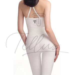 Débardeur vintage skinny pour femme, fabriqué en usine, meilleur prix, style streetwear, avec détails perforés, séchage rapide, couleur et taille personnalisables - Product Image 4
