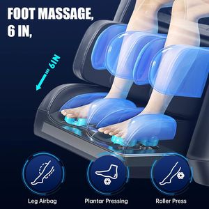 Sillón de Masaje Inteligente de Alta Gama con Riel Guía SL, Sillón Eléctrico Multifuncional para Oficina y Hogar con Masaje de Amasamiento - Product Image 5