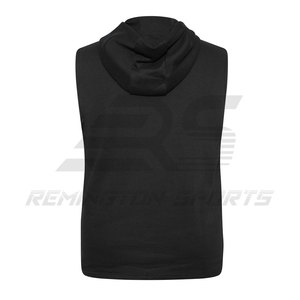 Vente en gros de sweats à capuche sans manches pour homme, vêtements de sport, fitness, sweats à capuche personnalisés de haute qualité, vêtements de fitness, sweats à capuche sans manches - Product Image 5