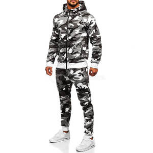 Chándal de manga larga para hombre, precio barato, OEM, venta al por mayor, nuevo diseño, conjunto de chándal de algodón a granel - Product Image 3