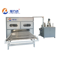 Ligne de production entièrement automatique à opération simple pour la lamination d'adhésif sur panneaux de ciment, machine de lamination par revêtement thermofusible PUR