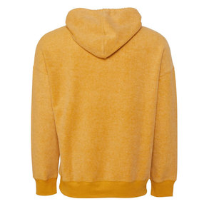 เสื้อฮู้ดลำลองแบบสวมหัวมีฮู้ดแขนยาวมีกระเป๋าเสื้อกันหนาวขนแกะเสื้อสวมหัวมีฮู้ดสีทึบ - Product Image 6