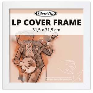 Classical <b>White</b> Wooden <b>Frame</b> for LP Album Cover 31.5 X 31.5 cm Hanging Wall <b>Frame</b> for Sizes A1 A2 <b>A3</b> A4 A5 Custom Sizes - Product Image 3