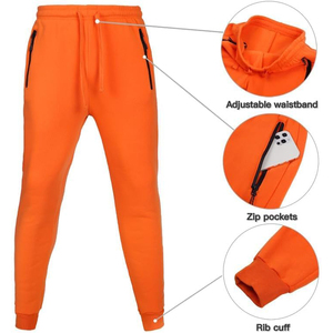 Ensembles de survêtements d'extérieur personnalisés, survêtements de sport tricotés pour hommes, survêtements brodés - Product Image 5