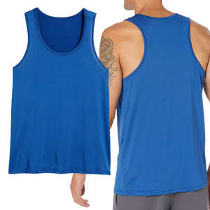 Camiseta sin mangas de gimnasio para hombre Mark's Top Pick 2025, 100% algodón, con aberturas amplias en los brazos, transpirable, estilo casual, color liso, 160g - Product Image 2