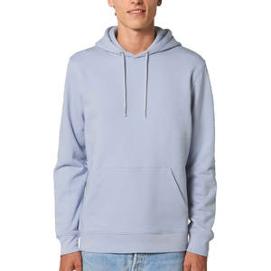 Men Fleece Cotton-blend Pullover <b>Crewneck</b> Hoodie for Men - Product Image 1