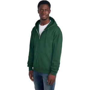 Ultra <b>soft</b> zipper <b>hoodie</b> flexible fit comfort wear universal season adaptable cut breathable casual layer - Product Image 2