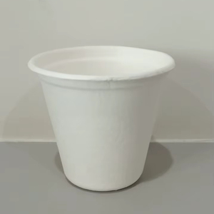 Tasse de boisson respectueuse de l'environnement pour l'emballage alimentaire écologique Compost prêt bagasse tasse Restaurant service de boissons institutionnel - Product Image 1