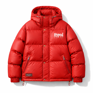 Chaqueta Acolchada Impermeable para Hombre, Talla Grande, Unisex, con Forro de Fibra, Mangas Murciélago, Estilo Casual Urbano, Novedad 2026 - Product Image 1