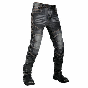 Jeans de Motociclista D-Ride Moto Dark Denim, Duraderos, con Protección CE Extraíble, de Secado Rápido y Transpirables, Colores y Logotipo Personalizables, para Todas las Estaciones - Product Image 2