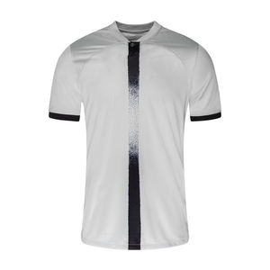 Maillot de football en gros d'usine, uniforme d'équipe personnalisé, 100% polyester, séchage rapide, col en V, manches courtes, respirant, vêtements de sport unisexe - Product Image 1