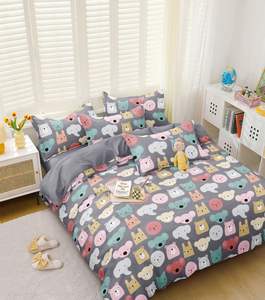 High Quality Soft Touch 100% Cotton Printed Kids <b>Bed</b> Sheets with Cartoon Prints Available in Customized Prints by Avior - Product Image 4