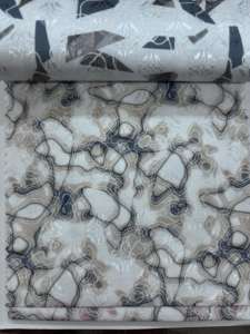 Tissu de chemise imprimé numérique personnalisé, best-seller, style du siècle, tissu en coton de poids moyen, élégant, pour vêtements décontractés et formels - Product Image 2