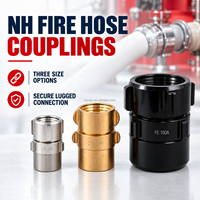 Raccord de tuyau d'incendie de type 1,5''-2'' américain NH/NPT, connecteur rapide haute pression pour système de protection, qualité usine