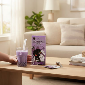 Kit de thé au lait à bulles instantané à faire soi-même avec boîte et saveur - Product Image 1