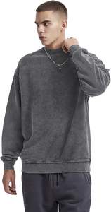 OEM Sweat-shirt d'hiver à motif solide et lourd pour hommes, haute qualité, sur mesure, tenue décontractée, construisez votre propre sweat à capuche de marque - Product Image 4