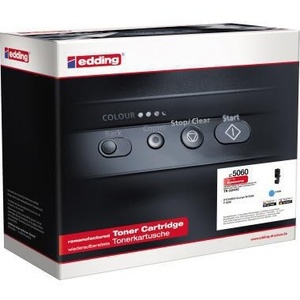 Edding Approx. Cartouche de toner cyan KYOCERA TK-5240C EDD-5060, 3 000 pages, compatible avec l'équipement d'origine - Product Image 1