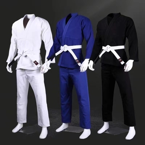 Karate Uniform With <b>Belt</b> Custom Logo Factory Price Martial Arts Sportswear Approved High Quality Karate Suit - Product Image 5