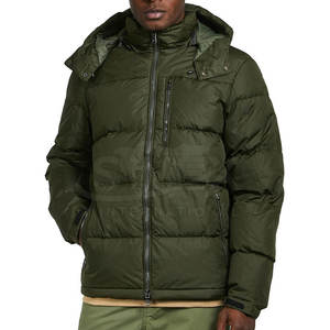 Taille personnalisée Streetwear à capuche bulle veste d'hiver pour hommes nouveau style Offre Spéciale hommes à capuche bulle veste d'hiver - Product Image 1