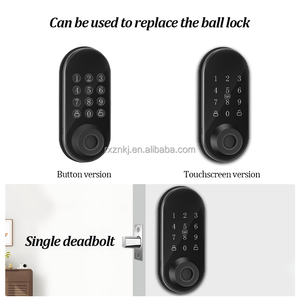 卸売スマートデッドロック、ロック本体不要、スマートキーレスデジタルドアロック、デジタルスマートドア指紋ロック - Product Image 3