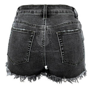 Venta en Línea, Último Diseño, Shorts de Mezclilla para Mujer al por Mayor, Estilo Único, Shorts de Mezclilla para Mujer 2026, Shorts Ligeros para Mujer - Product Image 3