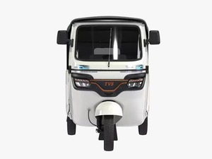 Tricycle électrique pour passagers 48V 501-800W Moteur sans balais Écran LCD Carrosserie ouverte 3 places Acier Certifié DOT Noir Jaune Auvent - Product Image 5