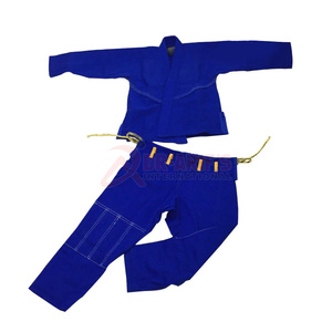 Traje Jiu Jitsu Gi brasileño personalizado 550gsm tejido de perlas uniforme de entrenamiento profesional competición artes marciales desgaste elástico - Product Image 3