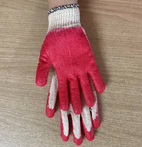 Gants enduits de caoutchouc vietnamien Gants de travail de sécurité antidérapants anti-coupure avec coton réutilisable semi-enduit de latex pour le jardinage - Product Image 3