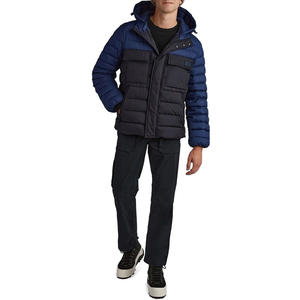 Veste matelassée matelassée pour hommes, blouson d'hiver à manches longues léger de style High Street avec veste chaude effet bulle - Product Image 6