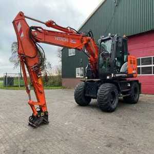 New Arrival Used Wheeled Excavators KOOP Engine 1300mm Depth for Small Construction Sites Excavator With 1-year warranty - Product Image 1
