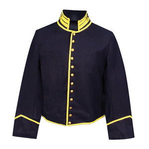 Chaquetas de Reproducción Civil de los Años 1860, Estilo Unionista, Color Azul, 100% Lana, para Hombre - Product Image 1